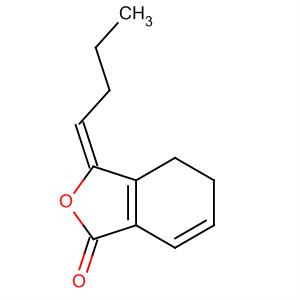 1(3H)-Isobenzofuranone, 3-butylidene-4,5-dihydro-, (E)-结构式
