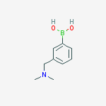 Structure of 3-((Dimethylamino)methyl)benzeneboronic acid