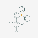 Structure of Diphenyl(2',4',6'-triisopropyl-[1,1'-biphenyl]-2-yl)phosphine