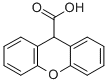 呫吨-9-羧酸结构式