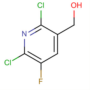 Structure of 3-Pyridinemethanol, 2,6-dichloro-5-fluoro-