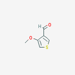 Structure of 4-methoxy-3-Thiophenecarboxaldehyde