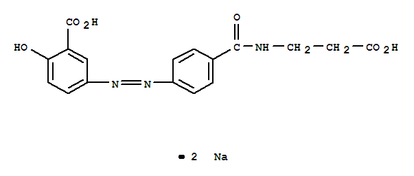 Structure of Balsalazide disodium