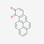 Structure of benzo[pqr]tetraphene-9,10-dione