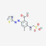 Structure of 4-METHYL-5-(SULFOMETHYLAMINO)-2-(2-THIAZ