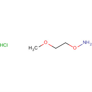 Hydroxylamine, O-(2-methoxyethyl)-, hydrochloride结构式