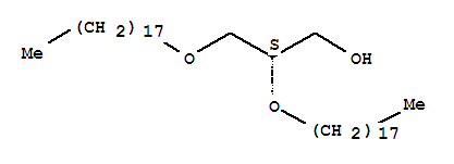 D-ALPHA,BETA-DIOCTADECYL-GLYCEROL结构式