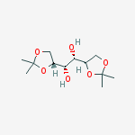 Hexitol, 1,2:5,6-bis-o-(1-methylethylidene)- (en)结构式