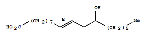Structure of RICINELAIDIC ACID