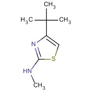 Structure of 2-Thiazolamine, 4-(1,1-dimethylethyl)-N-methyl-