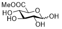 Structure of D-glucuronide methyl ester