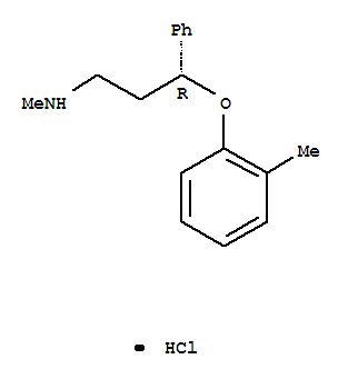 Structure of Atomoxetine hydrochloride