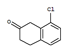 Structure of 8-Chloro-2-tetralone