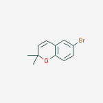 Structure of 6-Bromo-2,2-dimethyl-2H-chromene