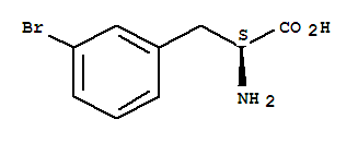 Structure of 3-Bromo-L-phenylalanine