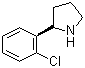 Structure of (R)-2-(2-Chlorophenyl)pyrrolidine