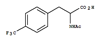 Structure of AC-DL-PHE(4-CF3)-OH