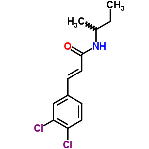 Structure of 3,4-dichlorophenyl propenylisobutylamide