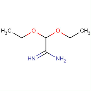Ethanimidamide, 2,2-diethoxy-结构式
