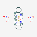 Diaquo[(1R,2R)-1,2-cyclohexanediamine]platinum Dimer Dinitrate结构式
