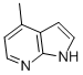 Structure of 4-METHYL-7-AZAINDOLE