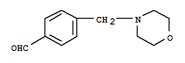 Structure of 4-(MORPHOLINOMETHYL)BENZALDEHYDE