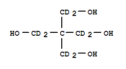 Structure of 1,1,1-Tris(hydroxymethyl)ethanol-d8