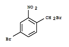 4-溴-2-硝基苄基 溴结构式