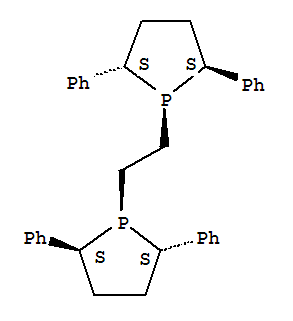 Structure of (+)-1,2-BIS((2S,5S)-2,5-DIPHENYLPHOSPHOLANO)ETHANE