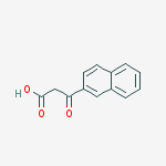 2-Naphthalenepropanoic acid, b-oxo-结构式