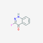 4(1H)-Cinnolinone, 3-iodo-结构式