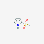 Structure of 2-Methanesulfonyl-1H-pyrrole