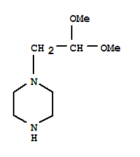 Structure of Piperazine,1-(2,2-dimethoxyethyl)-