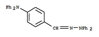4-(二苯基氨基)苯甲醛二苯基腙结构式