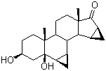 Structure of 3b,5-Dihydroxy-6b,7b:15b,16b-dimethylene-5b-androstan-17-one