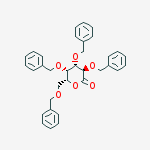 Structure of 2,3,4,6-Tetrakis-O-(phenylmethyl)-D-galactonic Acid d-Lactone