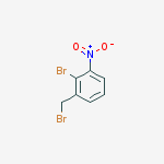 Structure of Benzene, 2-bromo-1-(bromomethyl)-3-nitro-