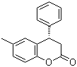 Structure of (4R)-6-Methyl-4-phenylchroman-2-one