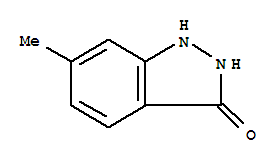 Structure of 3-HYDROXY-6-METHYL (1H)INDAZOLE