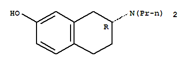 Structure of R(+)-7-HYDROXY-2-DIPROPYLAMINO TETRALIN&