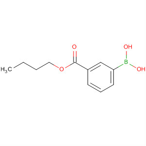 Structure of [3-(Butoxycarbonyl)phenyl]boronic acid