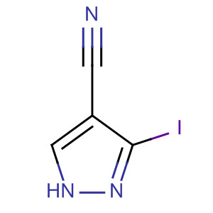 Structure of 3-Iodo-1H-pyrazole-4-carbonitrile