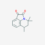 Structure of 4H-?Pyrrolo[3,?2,?1-?ij]?quinoline-?1,?2-?dione, 5,?6-?dihydro-?4,?4,?6-?trimethyl-