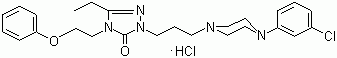 Structure of Nefazodone hydrochloride