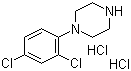 Structure of 1-(2,4-DICHLOROPHENYL)-PIPERAZINE DIHYDROCHLORIDE