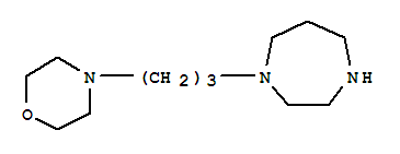 1-[3-(Morpholin-4-yl)prop-1-yl]-1,4-diazepane 97%结构式