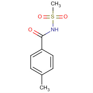 Structure of Benzamide, 4-methyl-N-(methylsulfonyl)-