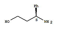 (S)-3-氨基-3-苯基丙醇结构式