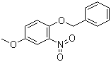 Structure of 4-Methoxy-2-nitro-1-(phenylmethoxy)benzene