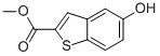 Structure of 6-HYDROXY-BENZO[B]THIOPHENE-2-CARBOXYLIC ACID METHYL ESTER